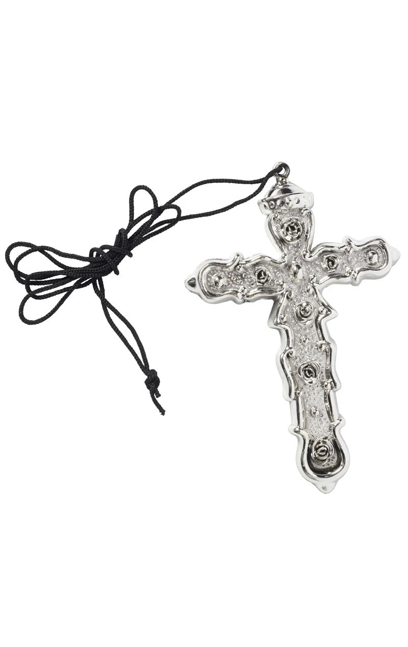 GENERIC Silver Cross Necklace Accessory 3 GENERIC Silver Cross Necklace Accessory