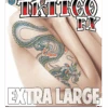 XL Dragon Temporary Tattoo 2 XL Dragon Temporary Tattoo -Cosplay Accessories Store 00001727p