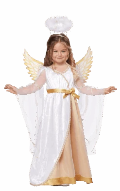Girls Guardian Angel Costume