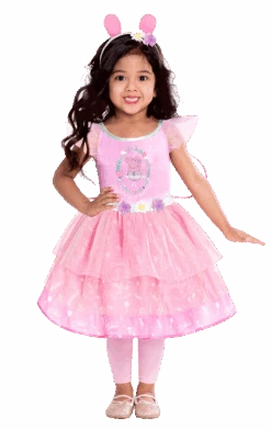 AMSCAN Girls Peppa Pig Fairy Dress