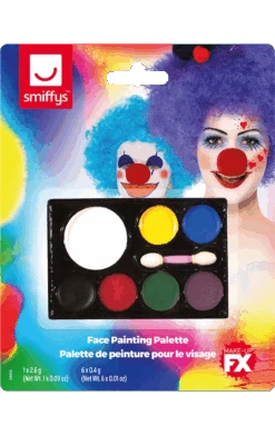 Smiffys Face Paint Palette