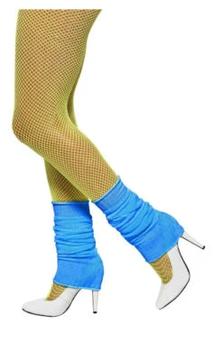Smiffys Blue Leg Warmers