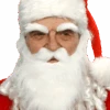 Santa White Beard And Eyebrows Set
