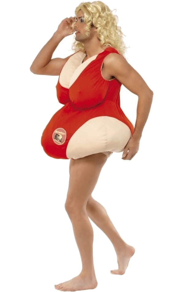 Smiffys Baywatch Padded Swimming Costume 4 Smiffys Baywatch Padded Swimming Costume - Image 2