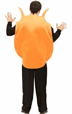 Adult Orange Hopper Costume -Cosplay Accessories Store 00011620a02