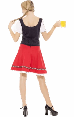 Womens Red Oktoberfest Bavarian Costume 7 Womens Red Oktoberfest Bavarian Costume -Cosplay Accessories Store 00011812a02