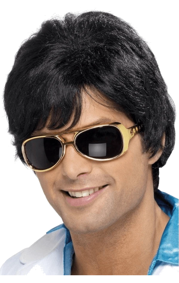 Smiffys Adult 70s Black Wig 3 Smiffys Adult 70s Black Wig