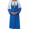 Womens Blue Nun Costume -Cosplay Accessories Store 00013065p