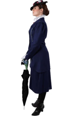 Womens Mary Poppins Movie Costume -Cosplay Accessories Store 00013124a02