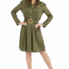 Adult WW2 1940s Military Dress -Cosplay Accessories Store 00013190p