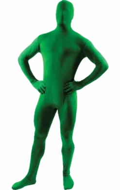 Adult Green Second Skin Suit