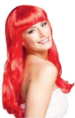 Smiffys Womens Red Desire Wig