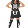 Womens Simple Skeleton Costume 1 Womens Simple Skeleton Costume -Cosplay Accessories Store 00015547p