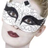 Smiffys Dark Swan Facepiece -Cosplay Accessories Store 00016385p