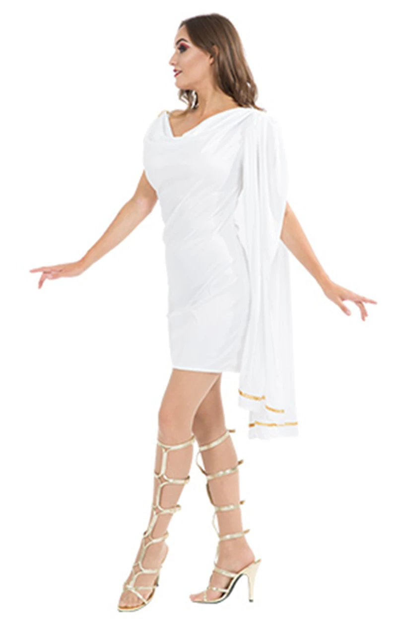 Adult Womens Roman Toga Costume 4 Adult Womens Roman Toga Costume - Image 2