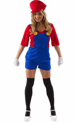 Womens Super Mario Costume