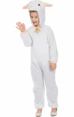 Kids Lamb Animal Costume