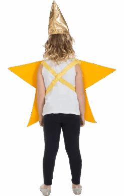 Kids Gold Star Christmas Costume -Cosplay Accessories Store 00019509a02