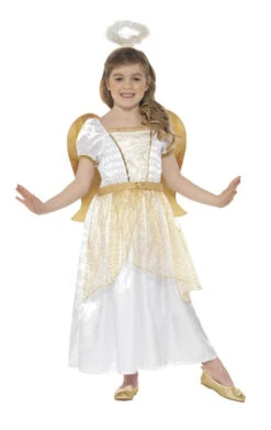 Smiffys Child Golden Angel Costume