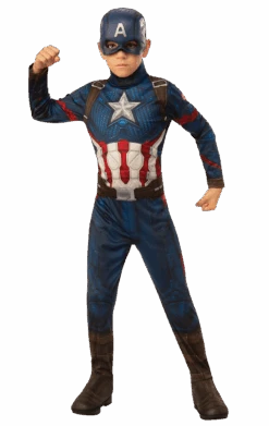 Boys Captain America Endgame Costume