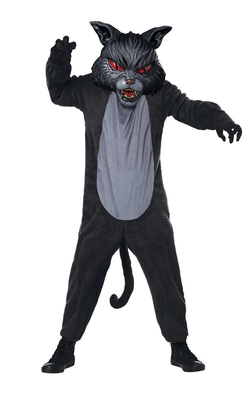 GENERIC Kids Scary Cat Fight Costume 3 GENERIC Kids Scary Cat Fight Costume
