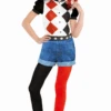 GENERIC Childrens Classic Harley Quinn Costume 1 GENERIC Childrens Classic Harley Quinn Costume -Cosplay Accessories Store 00035350p
