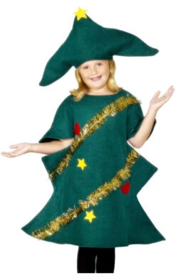 Smiffys Childrens Christmas Tree Costume -Cosplay Accessories Store 00036002a01