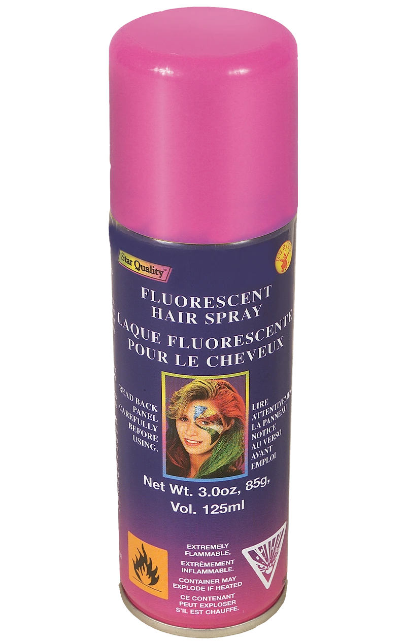 Fluorescent Pink Hairspray 3 Fluorescent Pink Hairspray