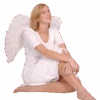 Boland White Angel Wings 65x65cm