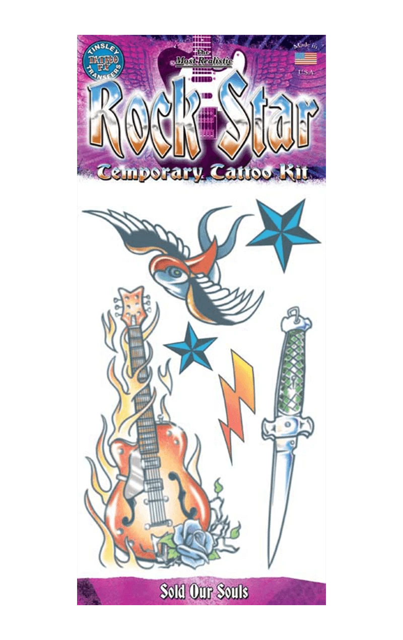 Rockstar Tattoo Set 3 Rockstar Tattoo Set