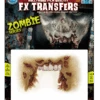 Zombie Missing Jaw FX Transfer -Cosplay Accessories Store 00040588p
