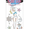 Sailor Pin Up Tattoo Transfer 2 Sailor Pin Up Tattoo Transfer -Cosplay Accessories Store 00040603p