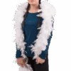 White Feather Boa Accessory -Cosplay Accessories Store 00040690p