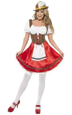 Smiffys Womens Bavarian Wench Costume