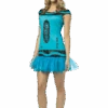 Adult Blue Glitter Crayola Costume -Cosplay Accessories Store 00061126p