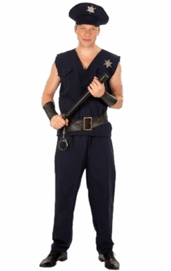 GENERIC Mens Police Officer Costume