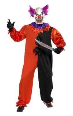 Smiffys Adult Sinister Bo Bo The Clown Costume