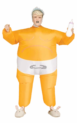 Palmer Big Baby Trump Inflatable Costume