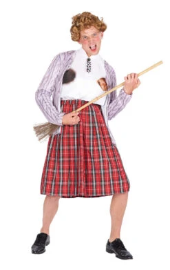 Mens Scottish Nanny Costume