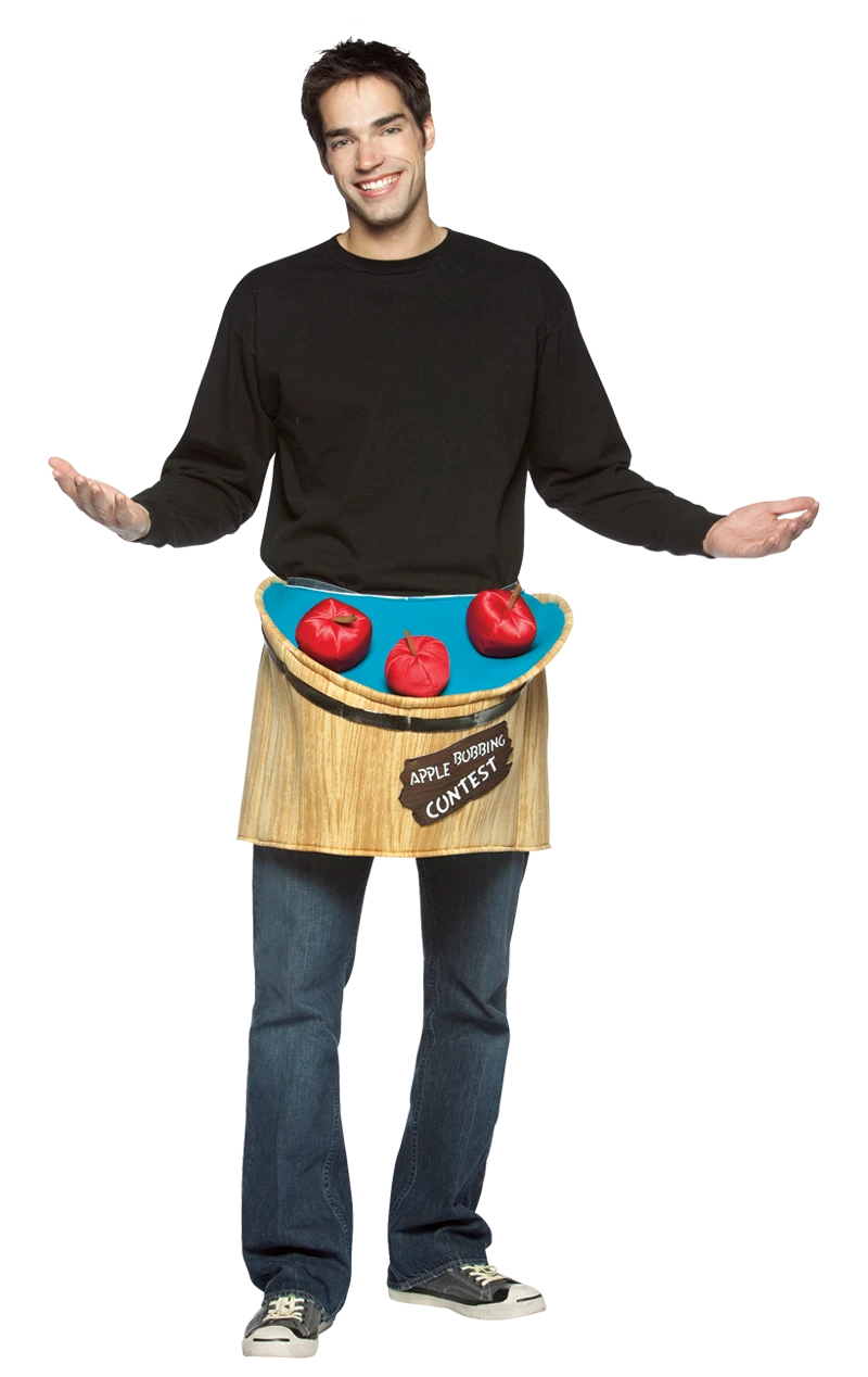 Adult Novelty Apple Bobbing Costume 3 Adult Novelty Apple Bobbing Costume