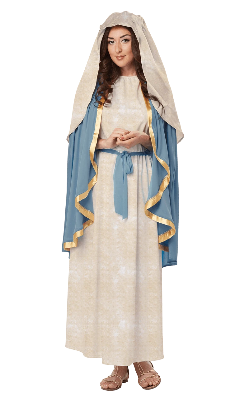 GENERIC Womens The Virgin Mary Costume 3 GENERIC Womens The Virgin Mary Costume