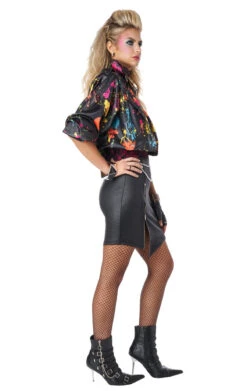 GENERIC Womens 80s Rock Chick Costume -Cosplay Accessories Store 00095387a03