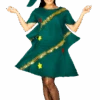 Smiffys Womens Christmas Tree Dress Costume -Cosplay Accessories Store 00096268p