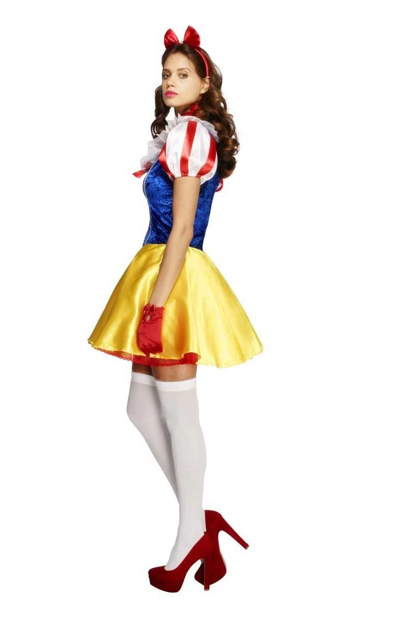 Smiffys Womens Fairytale Snow White Costume 4 Smiffys Womens Fairytale Snow White Costume - Image 2