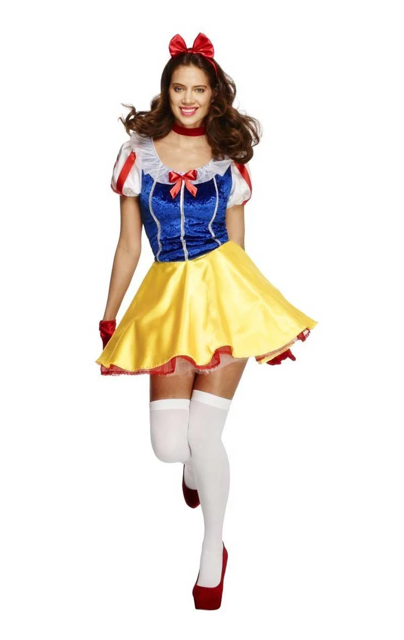 Smiffys Womens Fairytale Snow White Costume 3 Smiffys Womens Fairytale Snow White Costume