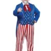 GENERIC Adult Uncle Sam Plus Size Costume -Cosplay Accessories Store adult uncle sam plus size costume 862317