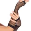 GENERIC Black Fishnet Gloves 1 GENERIC Black Fishnet Gloves -Cosplay Accessories Store black neon fishnet gloves 590357