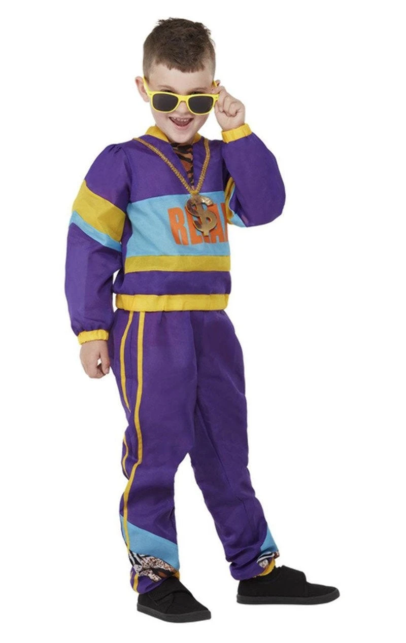 GENERIC Boys 80s Relax Costume 4 GENERIC Boys 80s Relax Costume - Image 2