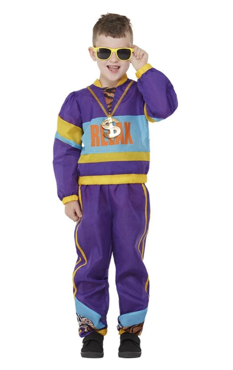 GENERIC Boys 80s Relax Costume 3 GENERIC Boys 80s Relax Costume