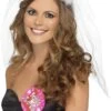 Smiffys Bride To Be Tiara With Veil -Cosplay Accessories Store bride to be tiara with veil 383098